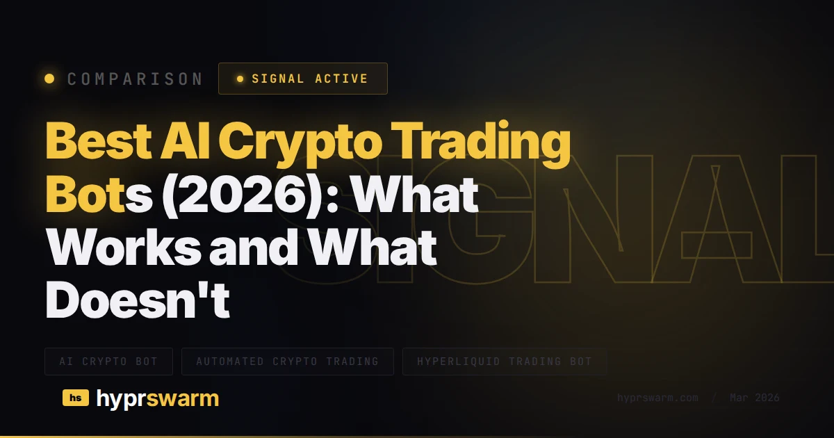 7 Best AI Crypto Trading Bots in 2026 (With Real Data)