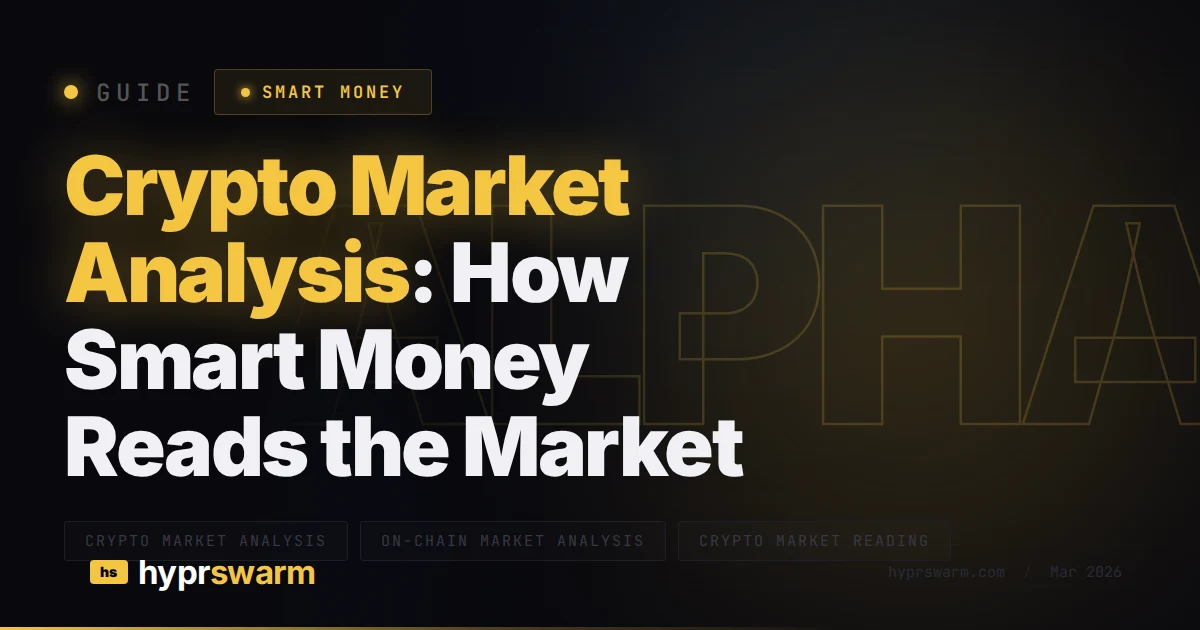 Crypto Market Analysis: How Smart Money Reads the Market