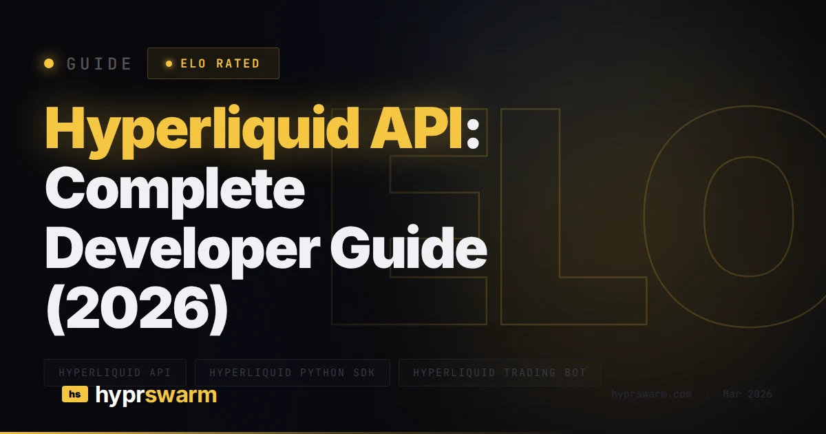 Hyperliquid API: Complete Developer Guide (2026)
