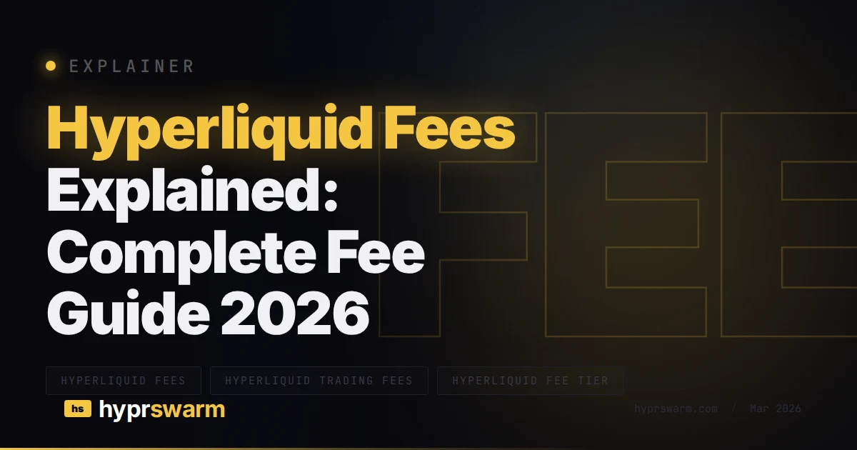 Hyperliquid Fees: Maker, Taker, and Hidden Costs (2026)