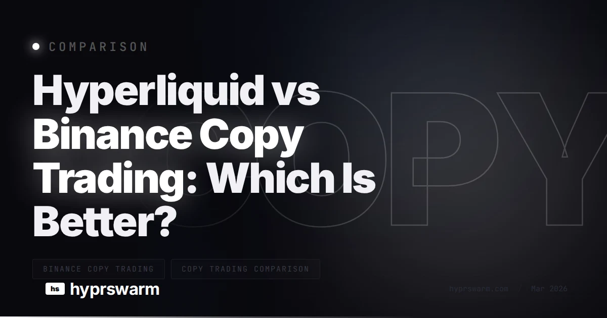 Hyperliquid vs Binance Copy Trading: What the Data Shows
