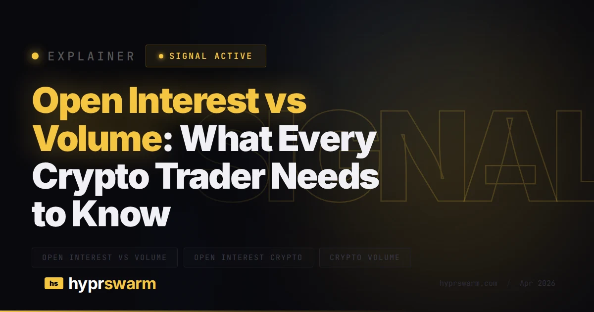 Open Interest vs Volume: What Crypto Traders Need