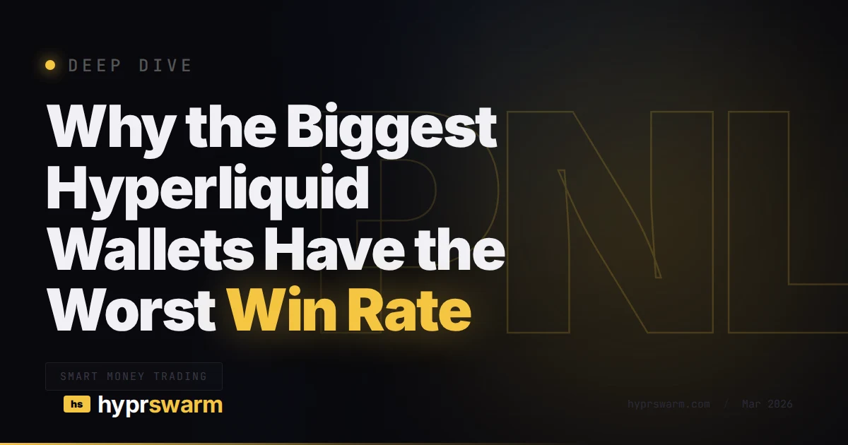Why the Biggest Hyperliquid Wallets Have the Worst Win Rate